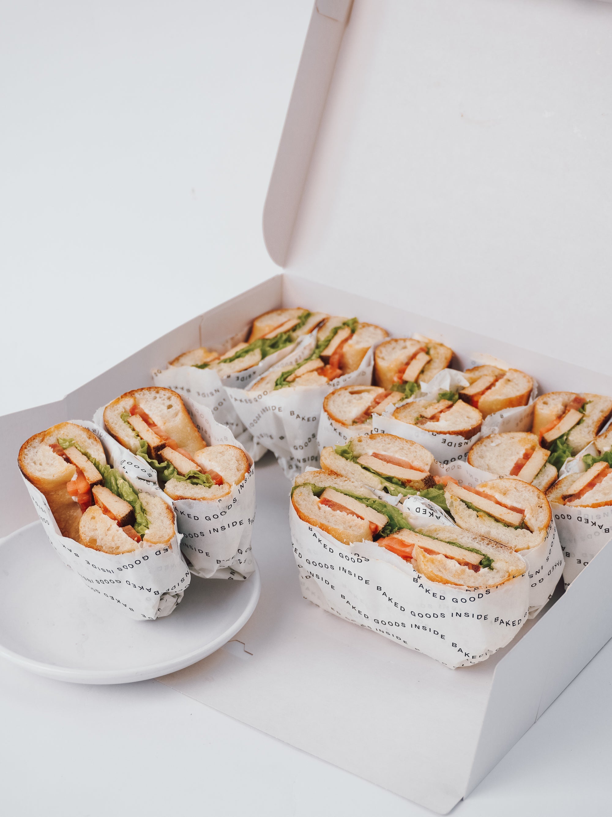 Zestaw bagel wegański