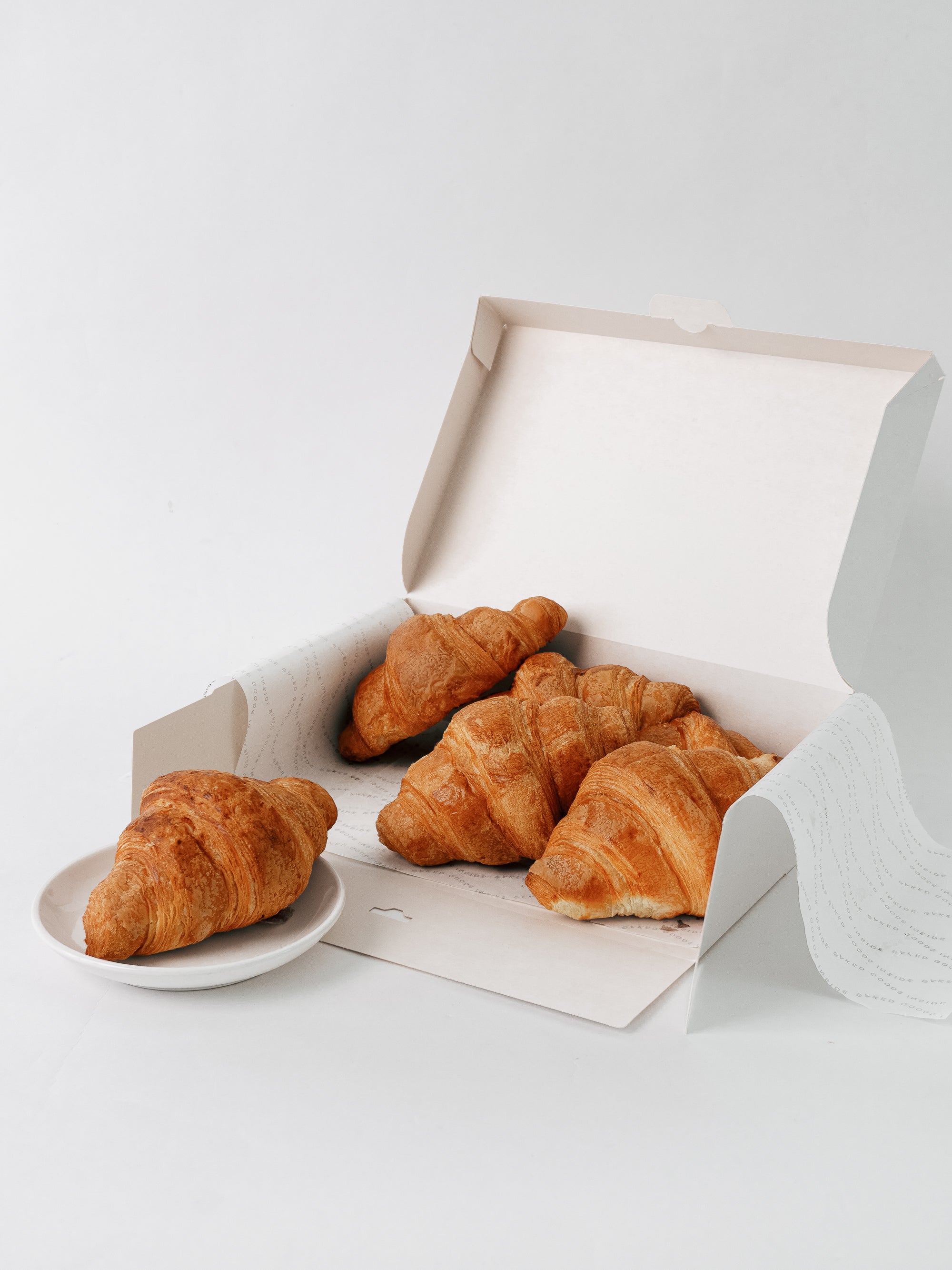 Zestaw croissantów maślanych
